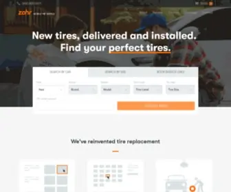 Zohr.com(Tires Delivered & Installed) Screenshot