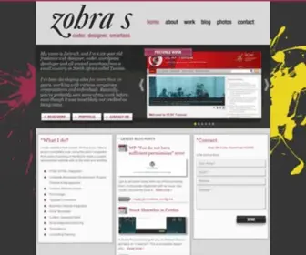 Zohra-S.com(Zohra S) Screenshot