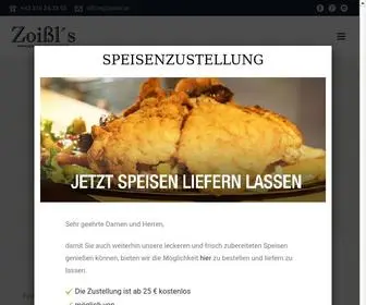 Zoissl.at(Zoißl´s Gasthaus & Heuriger) Screenshot