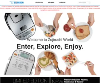 Zojirushi.com(Zojirushi) Screenshot