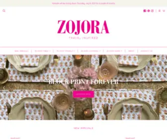 Zojora.com(Travel Inspired) Screenshot