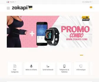 Zokapi.com(Vente) Screenshot