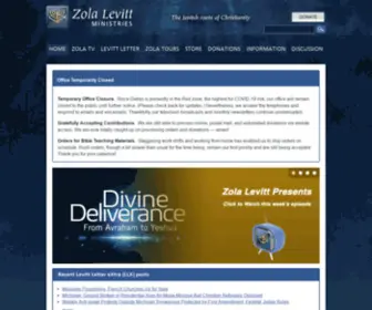 Zolalevitt.com(Zola Levitt Ministries) Screenshot