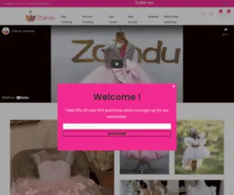 Zolindu.com(Zolindu Online Kids & Women Fashion Store) Screenshot