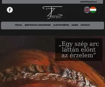 Zolipaint.com(Főoldal) Screenshot