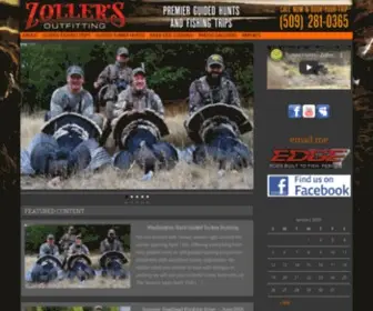Zollersoutfitting.com(Levi Zoller of Zoller's Outfitting) Screenshot