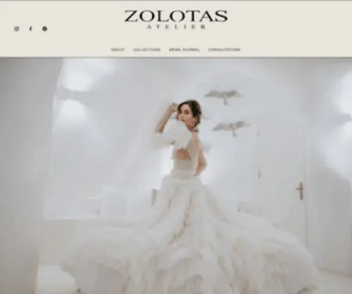 Zolotasaustralia.com(Boho Wedding Dress Perth) Screenshot