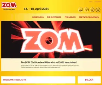 Zom-Messe.ch(ZOM Züri Oberland Mäss) Screenshot