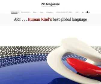 Zomagazine.com(ZO Magazine %) Screenshot