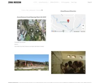 Zomamuseum.org(ZOMA MUSEUM) Screenshot