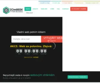 Zombeek.cz(Vytvořte) Screenshot