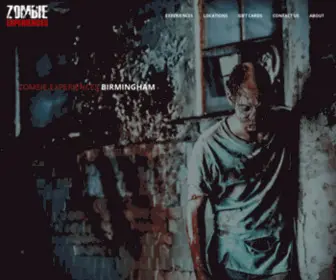 Zombieexperiences.co.uk(Step up and be counted on an immersive zombie experience) Screenshot