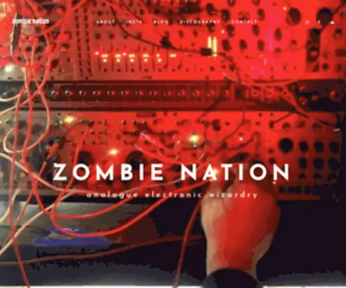 Zombienation.com(Zombie Nation) Screenshot