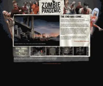 Zombiepandemic.com(Zombie Pandemic) Screenshot