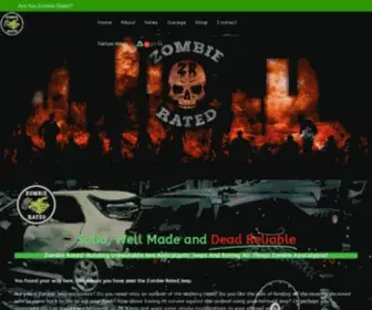 Zombierated.com Screenshot
