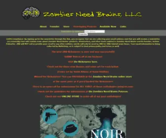 Zombiesneedbrains.com(Zombies Need Brains) Screenshot