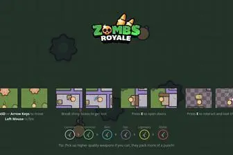 Zombsroyale.io(Zombs RoyalePlayer 2D Real) Screenshot