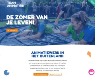 Zomerjobs.nl(Animatiewerk op campings in het buitenland) Screenshot