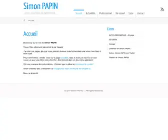 Zomosi.com(Découvrez qui est Simon PAPIN sur ce site) Screenshot