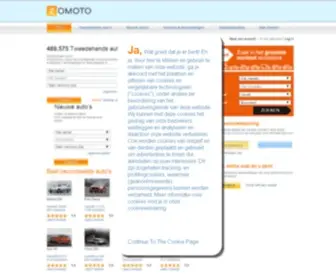 Zomoto.nl(Koop je auto online op auto.nl) Screenshot
