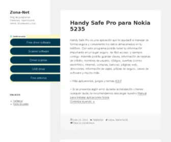 Zona-NET.com(Blog de programas Freeware) Screenshot