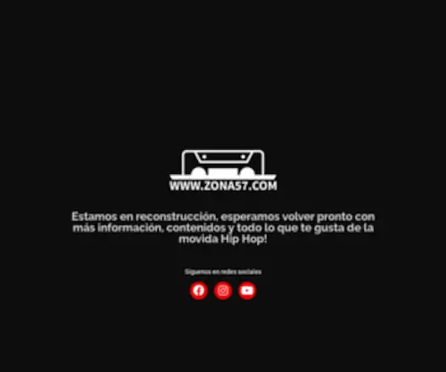 Zona57.com(Radio Zona57 l Emisora Hip hop) Screenshot