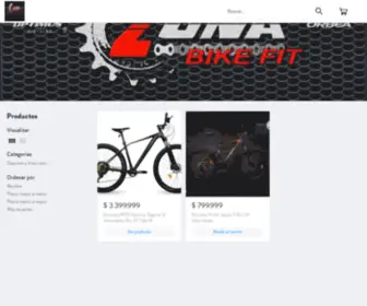 Zonabikefit.com.co(Tienda) Screenshot