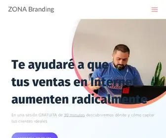 Zonabranding.com(Agencia de Marketing Digital) Screenshot
