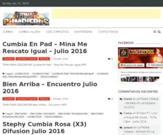 Zonacumbieros.net(CumbiaCumbia Villera y toda la movida tropical) Screenshot