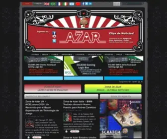 Zonadeazar.com(Zona de Azar) Screenshot