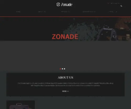 Zonade.cn(Zonade) Screenshot