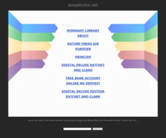Zonadictos.net(Noticias generales en unos pocos clics) Screenshot