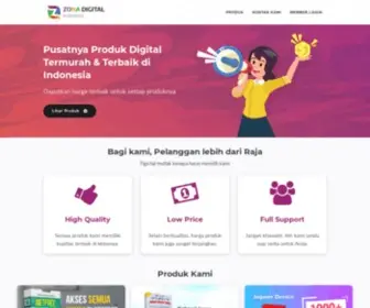 Zonadigital.co.id(Wadah Produk Digital Indonesia) Screenshot