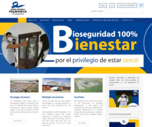 Zonafrancapalmaseca.com(Inicio) Screenshot