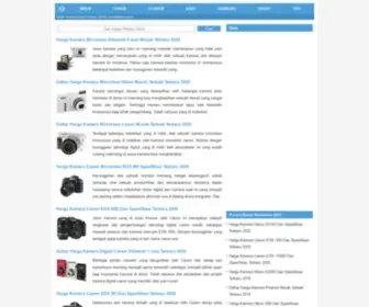 Zonakamera.com(Daftar Harga Kamera Terbaru 2020) Screenshot