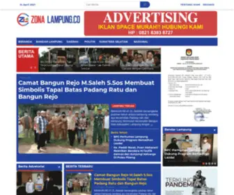 Zonalampung.co(Bersama Kita Membangun Lampung) Screenshot