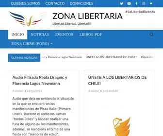 Zonalibertaria.cl(Libertad, Libertad, Libertad) Screenshot