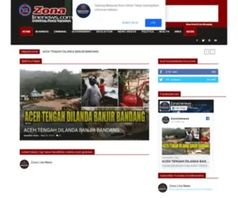 Zonalinenews.com(Zona Line News) Screenshot