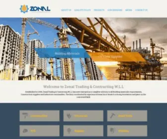 Zonaltrading.com(Qatar Trading Company) Screenshot