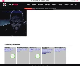 Zonared.com(Tu revista de videojuegos y consolas) Screenshot