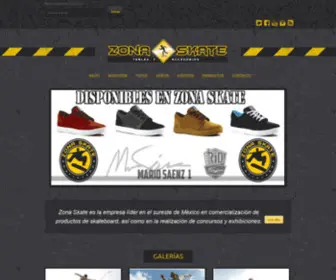 Zonaskate.com.mx(Zona Skate) Screenshot