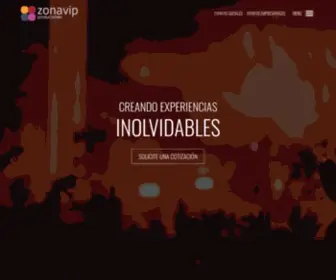 Zonavip.pro(Organización de Eventos y Fiestas en Querétaro) Screenshot