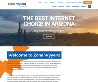 Zonawyyerd.com(Zona Communications) Screenshot