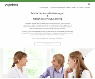 Zondera.com(Medarbetarundersökningar och kundundersökningar) Screenshot