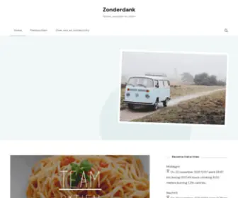 Zonderdank.be(Fietsen, wandelen en reizen) Screenshot