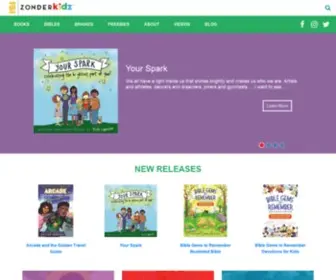 Zonderkidz.com(Christian Books and Bibles for Children) Screenshot