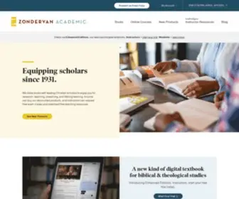 Zondervanacademic.com(Zondervan Academic) Screenshot