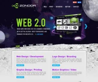 Zondorcreative.com(Zondor Creative) Screenshot