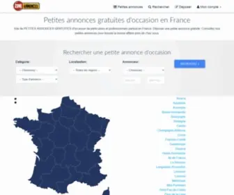 Zone-Annonces.com(Petites annonces gratuites d'occasion en France) Screenshot