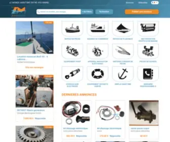 Zone-Marine.com(Site d'annonces maritime) Screenshot